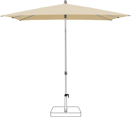 Glatz Parasol ALU-SMART carre Cat.5 526 Bamboo