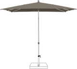Glatz Parasol ALU-SMART carre Cat.5 611 Sandstone