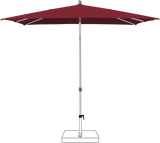 Glatz Parasol ALU-SMART carre Cat.5 645 Burgundy