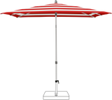 Glatz Parasol ALU-SMART carre Cat.5 800 Red Stripe