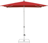 Glatz Parasol ALU-SMART carre Cat.5 801 Campari