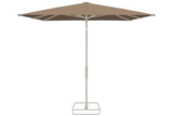 Glatz Parasol VITA Torna carre Cat.5 805 Walnut Gris soie