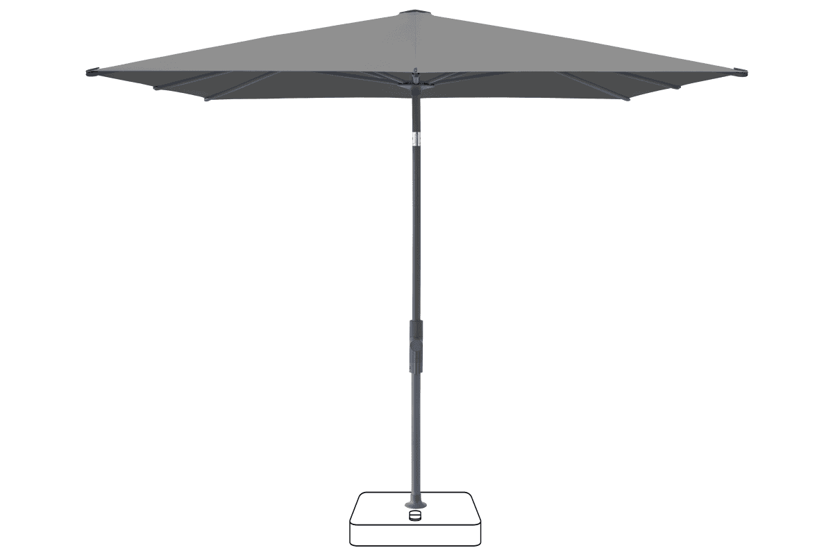 Glatz Parasol VITA Torna carre Cat.5 502 Thunder Anthracite