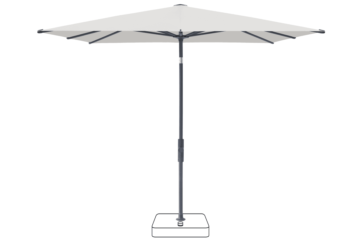 Glatz Parasol VITA Torna carre Cat.5 556 Alabaster Anthracite