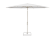 Glatz Parasol VITA Torna rond Cat.5 500 Plaster Gris soie