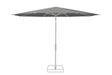 Glatz Parasol VITA Torna rond Cat.5 502 Thunder Gris soie