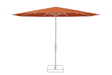 Glatz Parasol VITA Torna rond Cat.5 513 Outback Gris soie