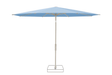 Glatz Parasol VITA Torna rond Cat.5 515 Cloud Gris soie