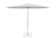 Glatz Parasol VITA Torna rond Cat.5 550 Cement Gris soie