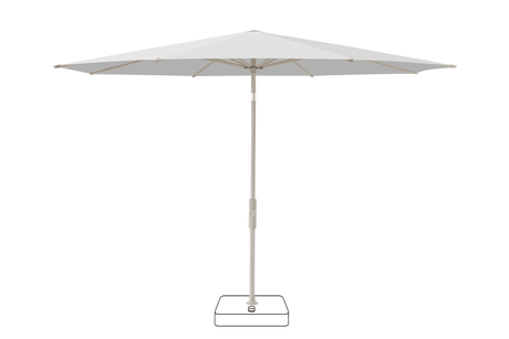 Glatz Parasol VITA Torna rond Cat.5 550 Cement Gris soie