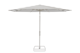 Glatz Parasol VITA Torna rond Cat.5 555 Grey Stripe Gris soie