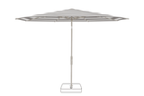 Glatz Parasol VITA Torna rond Cat.5 570 Steel Stripe Gris soie
