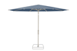 Glatz Parasol VITA Torna rond Cat.5 601 Waterfall Gris soie