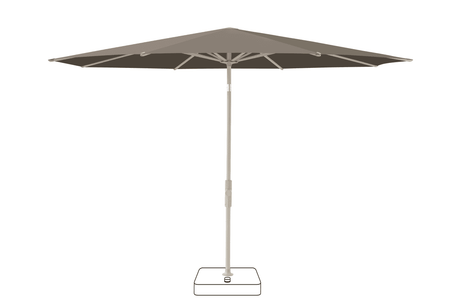Glatz Parasol VITA Torna rond Cat.5 611 Sandstone Gris soie