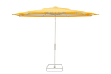 Glatz Parasol VITA Torna rond Cat.5 624 Yellow Stripe Gris soie