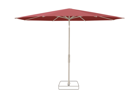 Glatz Parasol VITA Torna rond Cat.5 637 Cherry Gris soie
