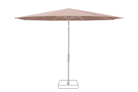 Glatz Parasol VITA Torna rond Cat.5 639 Blush Gris soie
