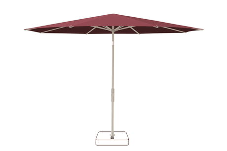 Glatz Parasol VITA Torna rond Cat.5 644 Merlot Gris soie