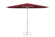 Glatz Parasol VITA Torna rond Cat.5 645 Burgundy Gris soie