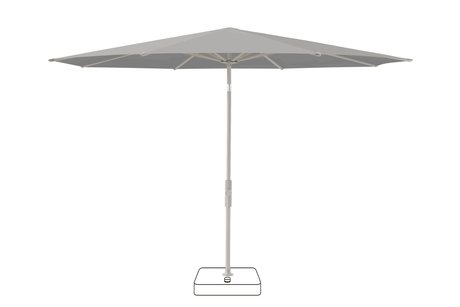Glatz Parasol VITA Torna rond Cat.5 652 Silver Gris soie