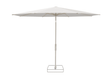 Glatz Parasol VITA Torna rond Cat.5 665 Chrome Gris soie