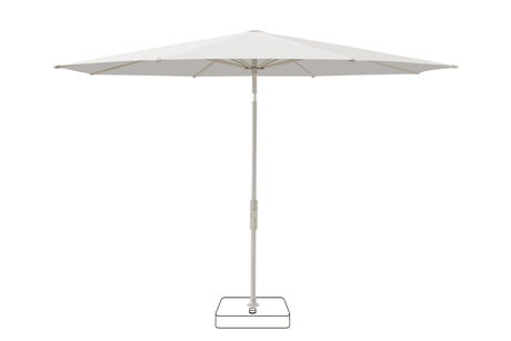 Glatz Parasol VITA Torna rond Cat.5 665 Chrome Gris soie
