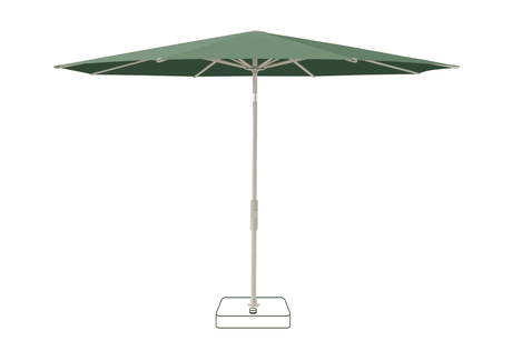 Glatz Parasol VITA Torna rond Cat.5 677 Nile Gris soie
