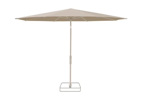 Glatz Parasol VITA Torna rond Cat.5 803 Linen Gris soie