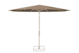Glatz Parasol VITA Torna rond Cat.5 805 Walnut Gris soie