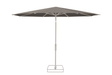 Glatz Parasol VITA Torna rond Cat.5 806 Forge Gris soie