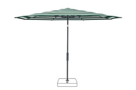 Glatz Parasol VITA Torna rond Cat.5 589 Green Stripe Anthracite