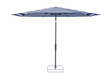 Glatz Parasol VITA Torna rond Cat.5 602 Blue Stripe Anthracite