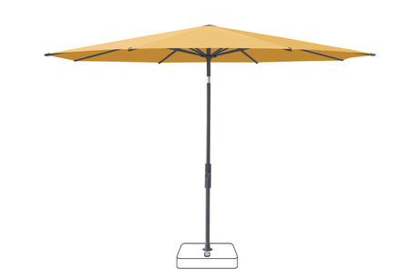 Glatz Parasol VITA Torna rond Cat.5 617 Safran Anthracite