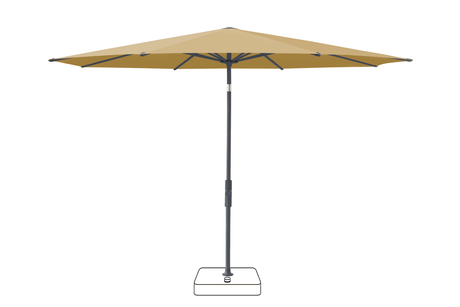 Glatz Parasol VITA Torna rond Cat.5 618 Dijon Anthracite