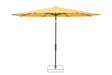 Glatz Parasol VITA Torna rond Cat.5 624 Yellow Stripe Anthracite