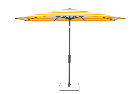 Glatz Parasol VITA Torna rond Cat.5 624 Yellow Stripe Anthracite