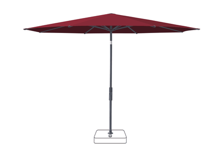 Glatz Parasol VITA Torna rond Cat.5 645 Burgundy Anthracite