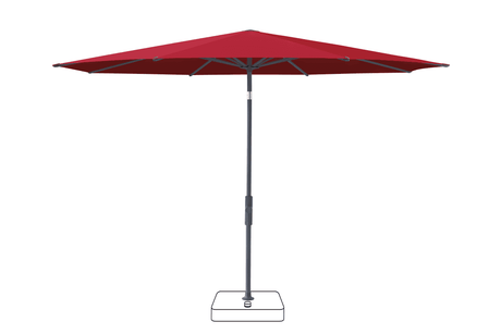 Glatz Parasol VITA Torna rond Cat.5 646 Rubino Anthracite