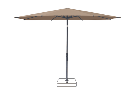 Glatz Parasol VITA Torna rond Cat.5 650 Camel Anthracite
