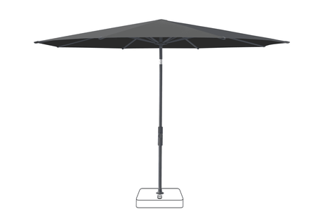 Glatz Parasol VITA Torna rond Cat.5 669 Carbone Anthracite