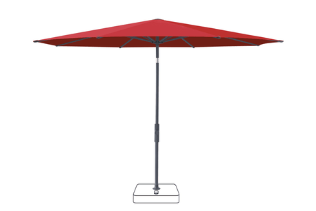 Glatz Parasol VITA Torna rond Cat.5 801 Campari Anthracite