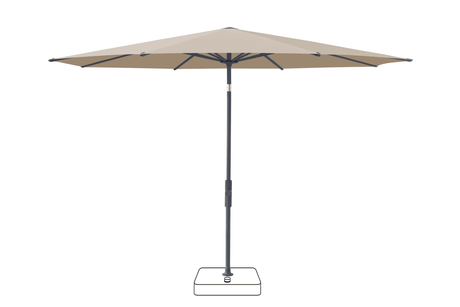 Glatz Parasol VITA Torna rond Cat.5 803 Linen Anthracite