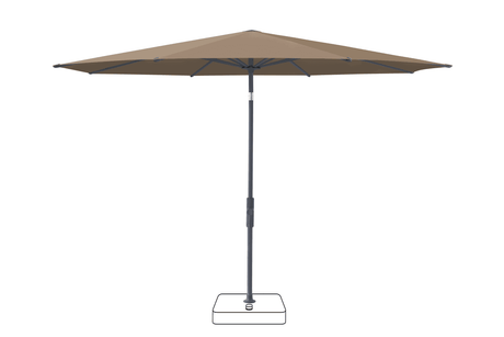 Glatz Parasol VITA Torna rond Cat.5 805 Walnut Anthracite