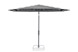 Glatz Parasol VITA Torna rond Cat.5 810 Black Stripe Anthracite
