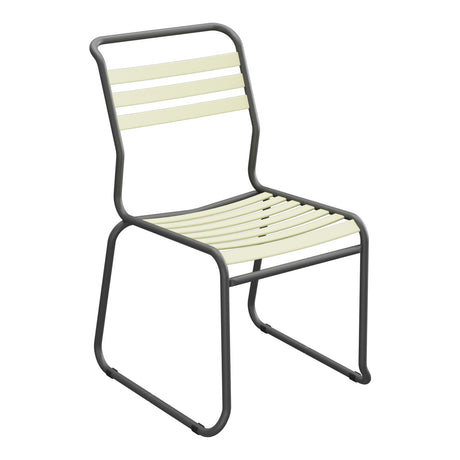 Schaffner Säntis Chaise luge à lattes – Jaune Buis 18 / Noir 91