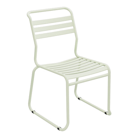 Schaffner Säntis Chaise luge à lattes – Vert Pastel 64 / Vert Pastel 64