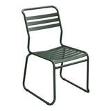 Schaffner Säntis Chaise luge à lattes – Vert Sapin 66 / Vert Sapin 66