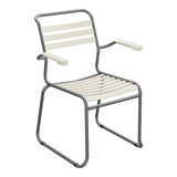 Schaffner Säntis Fauteuil Repas luge Lattes – Sable Pastel 15 / Graphite 73