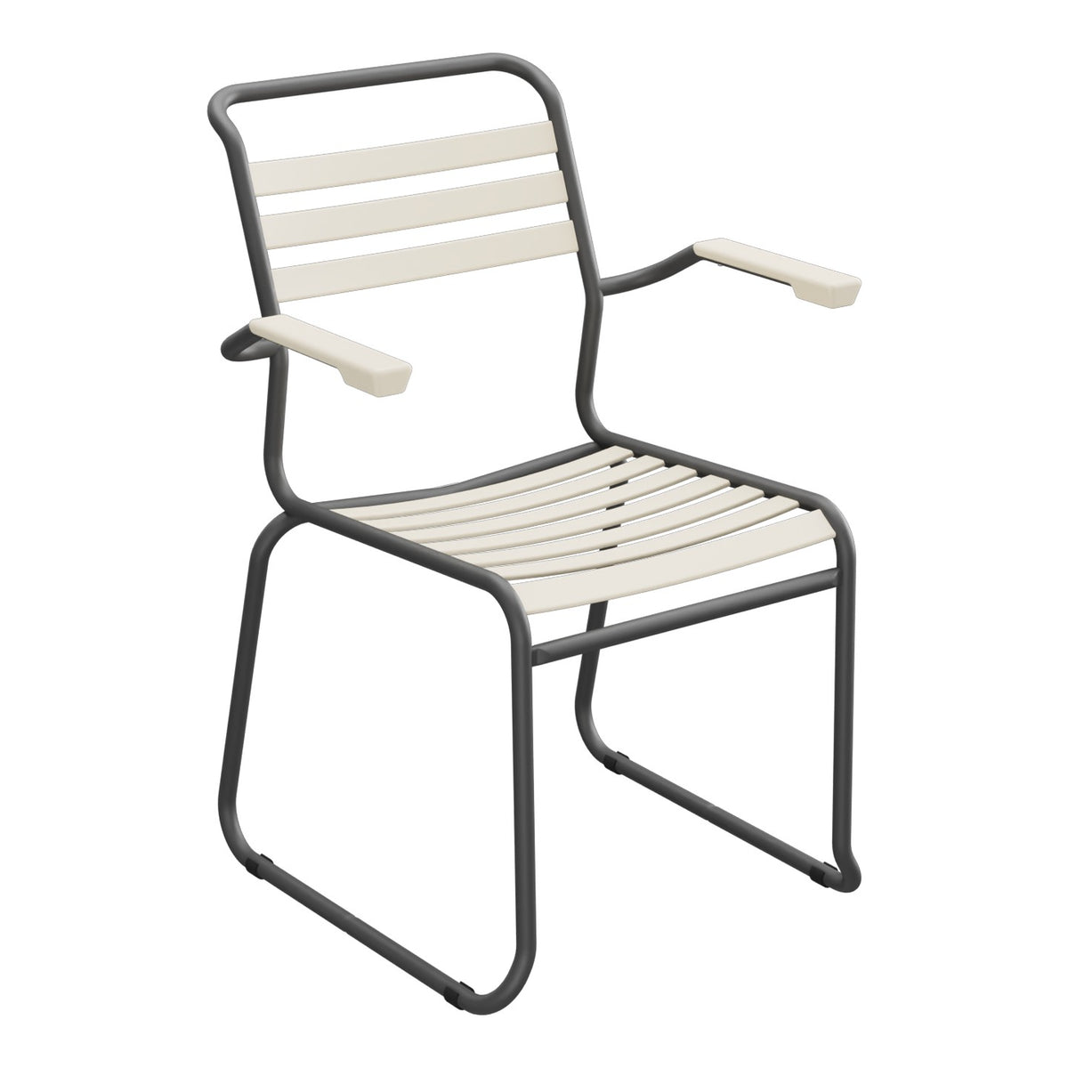 Schaffner Säntis Fauteuil Repas luge Lattes – Sable Pastel 15 / Noir 91