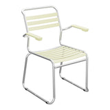 Schaffner Säntis Fauteuil Repas luge Lattes – Jaune Buis 18 / Galvanisé à chaud 02